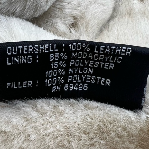 Maxima Wilsons The Leather Experts Suede Leather Fur Lined Full Zip Jacket - Picture 12 of 13